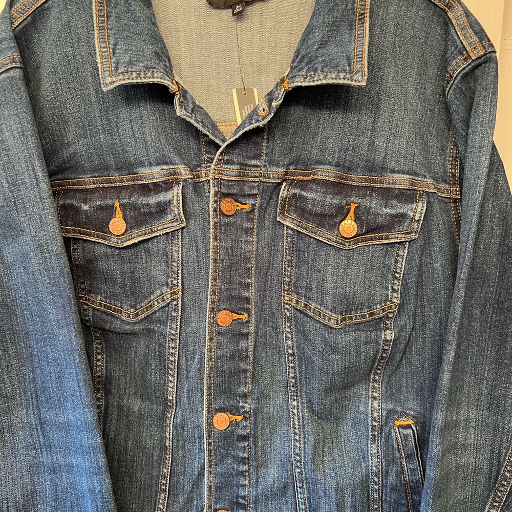 Talbots Blue Denim Jacket with Button Accents NWT - image 7